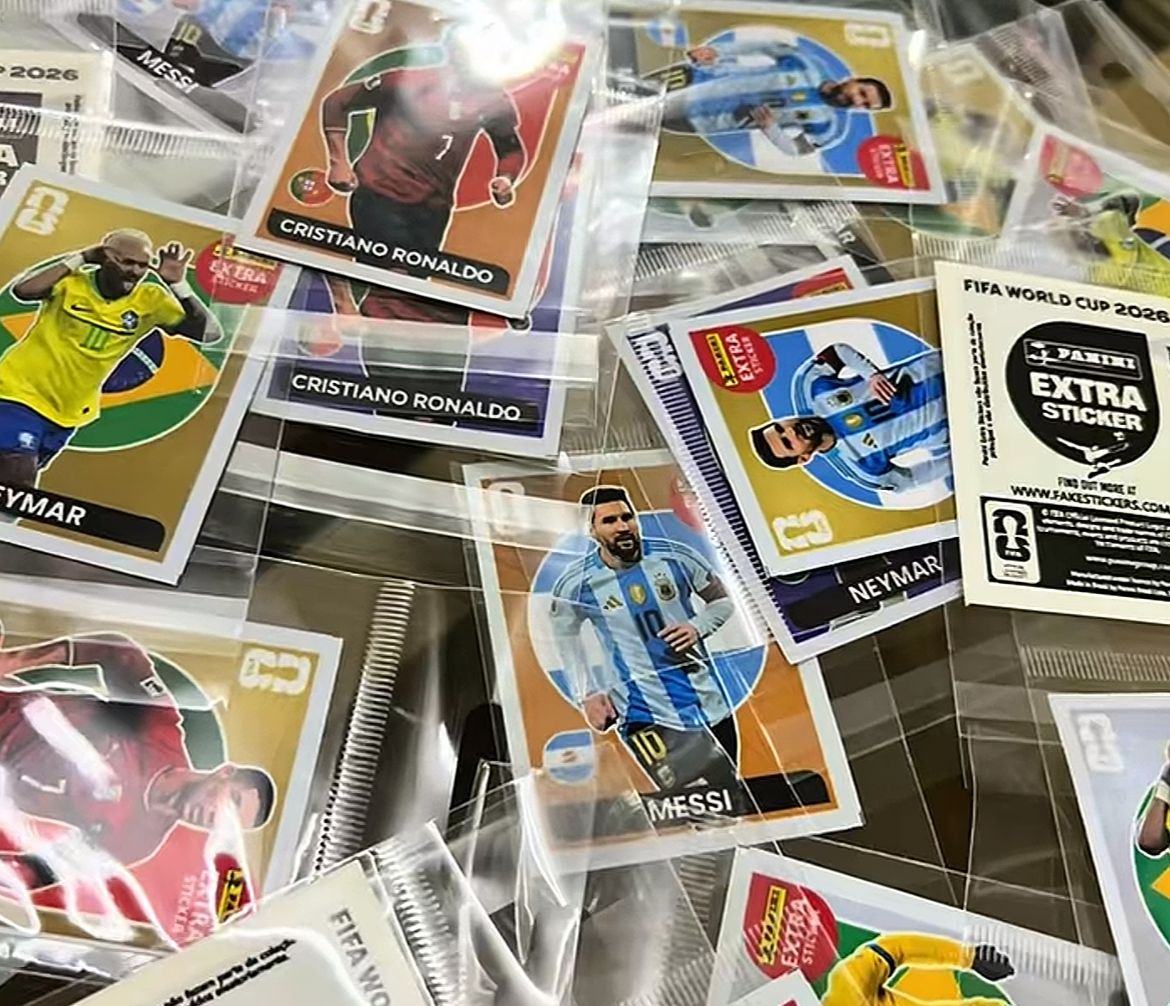 Páginas de figurinhas